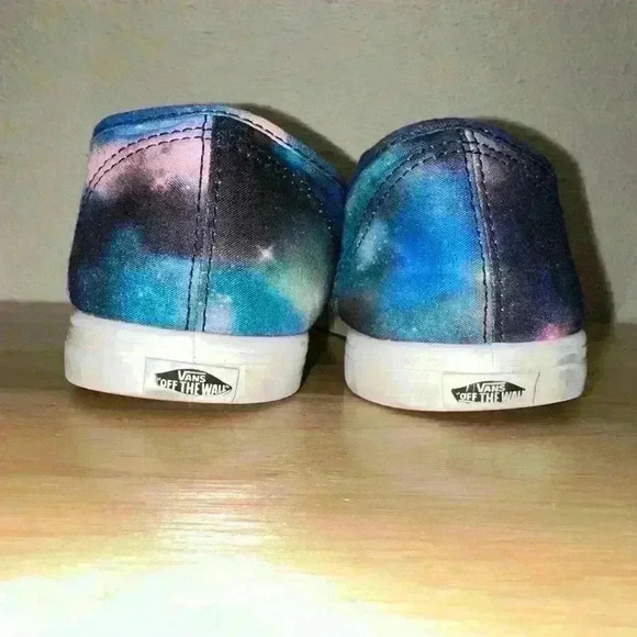 VANS off The Wall Sneakers Night Sky Stars Galaxy Shoes Men Sz 8.5 Women Sz 10 - Picture 5 of 11